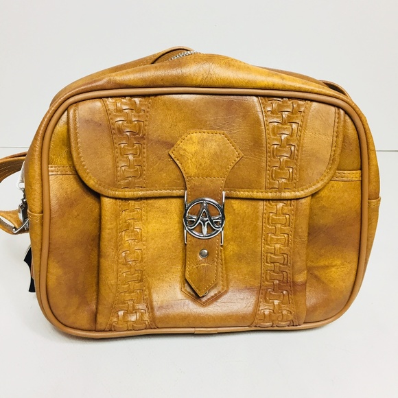 vintage american tourister luggage yellow